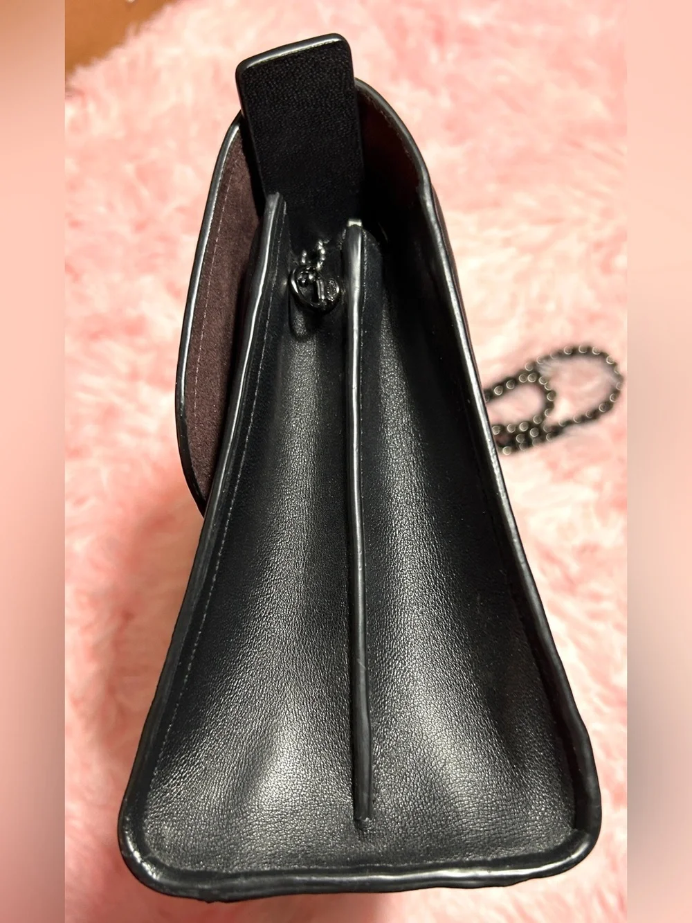Coach Parker w/Quilting & Rivets/Black